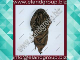 Shemagh Arab Scarf Chequered MudBrown