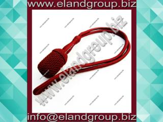 Burgundy Silk Sword Knot