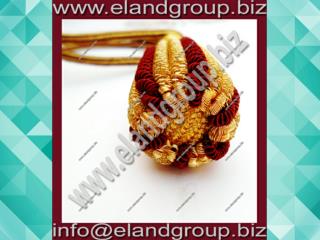 Gold & Burgundy Sword Knot