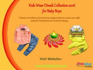 Kids Festival Outfits and Clothing Collection for Diwali Season