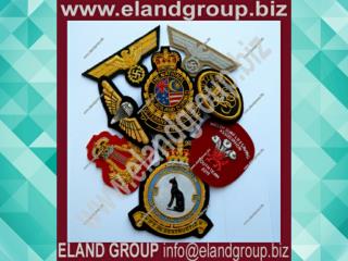 Embroidered Bullion Badges