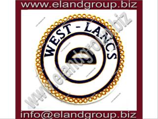 Masonic Apron Badge- WEST - LANCE