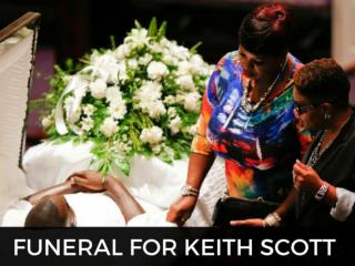 Funeral for Keith Scott