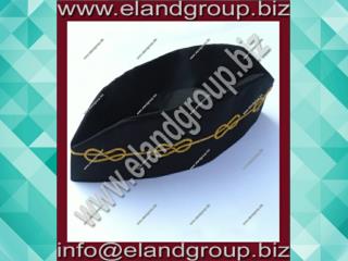 Master Mason Hat (Cap) with Mylar Wire Chain