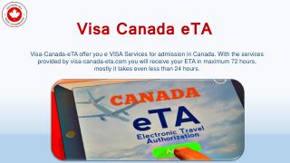 Eta Visa Canada