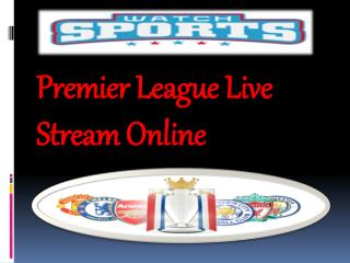 Premier League Live Stream Online