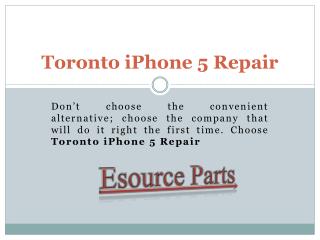 iPhone 5 screen replacement Mississauga
