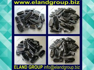 Black Leather Cone Shape Sword Knot