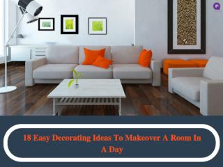 18 EASY DECORATING IDEAS TO MAKEOVER A ROOM IN A DAY
