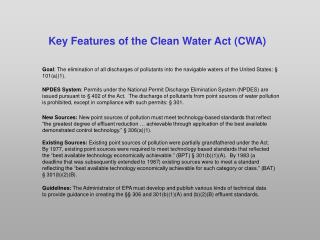 the history goals and effects of the clean water act An interactive map of clean water act penalties in washington, idaho and oregon since 2009 jason alcorn/investigatewest and bonnie stewart/earthfix. the history goals and effects of the clean water act An interactive map of clean water act penalties in washington, idaho and oregon since 2009 jason alcorn/investigatewest and bonnie stewart/earthfix.