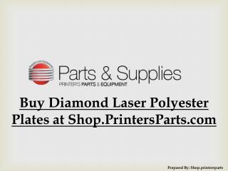 Buy Diamond Laser Polyester Plates at Shop.PrintersParts.com