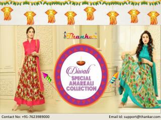 Diwali Special Anarkali Salwar Suits Online Shopping in India