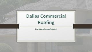 Dallas Commercial Roofing