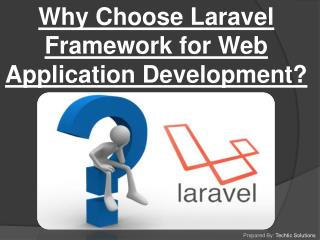 Laravel Development Company Services – TechTic Solutions