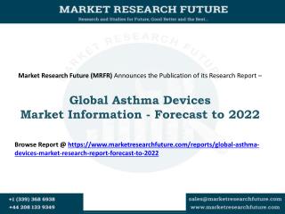 Global Asthma Devices Market Research Report- Forecast To 2022