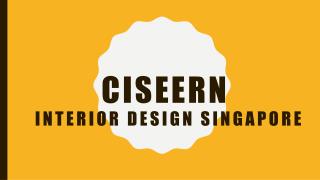 Singapore interior design company