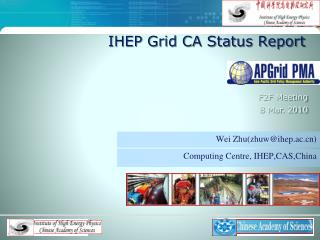 IHEP Grid CA Status Report