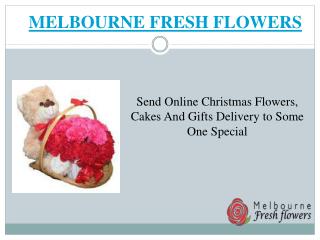 Send Online Christmas Flowers, Cakes And Gifts Delivery to Some One Special