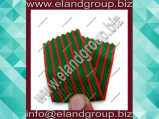 Medal Ribbon Red & Green