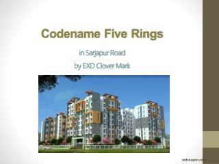 Affordable Flats at Codename Five Rings at Sarjapur Road