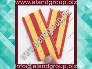Military Red & Yellow Medal Ribbon