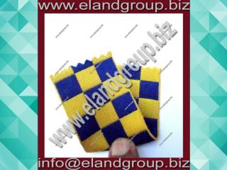 Regimental Blue & Yellow Ribbon