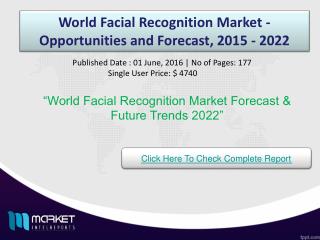 World Facial Recognition Market Share & Size 2022
