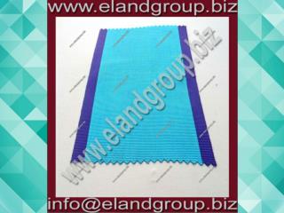 Sky Blue With Purple Edges Moire Ribbon