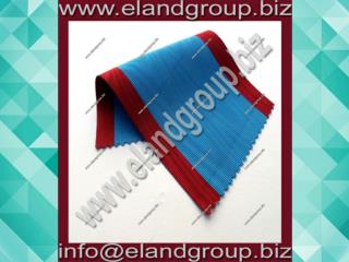 light Blue and Red Masonic Regalia Ribbon