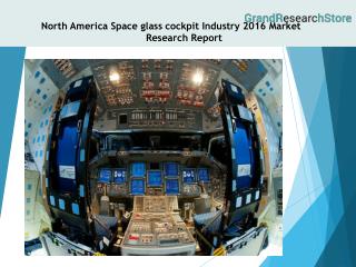 North America Space glass cockpit Industry 2016 Market Research Report