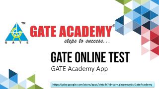 GATE Online Test Series App