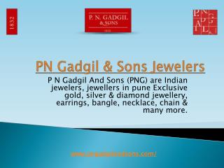 PNG & Sons offers Latest Diamond Jewellery, Rose Gold