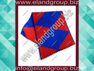 Red Blue Moire Ribbon