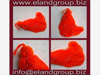 Turkish Cotton Red Key Tassel