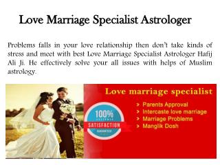 Love Marriage Specialist