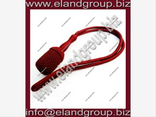 Burgundy Silk Sword Knot