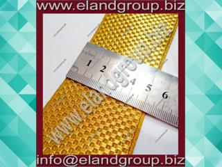 Gold Mylar Basket Lace