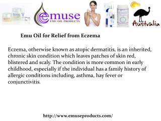 Buy Emu Oil Eczema