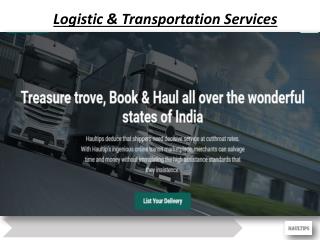Logistic and Transporation Services