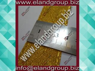 Oak Leaf - Army Gold Mylar Lace