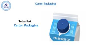 Tetra Pak Machines, CARTON PACKAGES