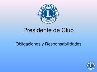 Presidente de Club