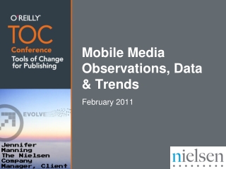 Mobile Media Observations, Data & Trends