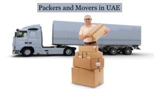 Packers and Movers in UAE