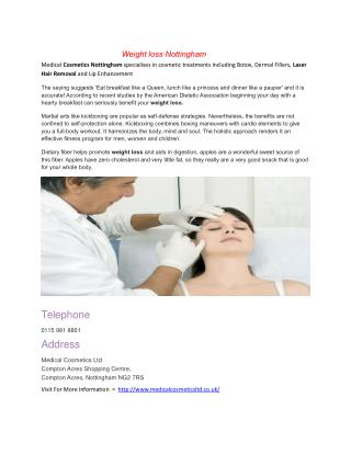 Botox Nottingham | Botox | Dermal Fillers Nottingham