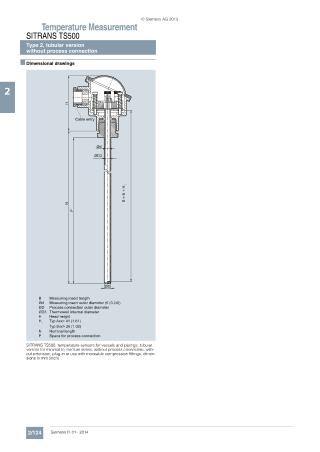 Siemens Process Instrumentation siteans ts500