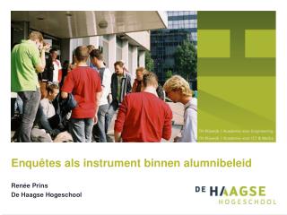 Enquêtes als instrument binnen alumnibeleid