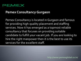 Pemex Consultancy Gurgaon