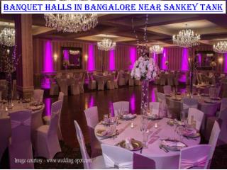 Banquet halls in Bangalore near Sankey tank