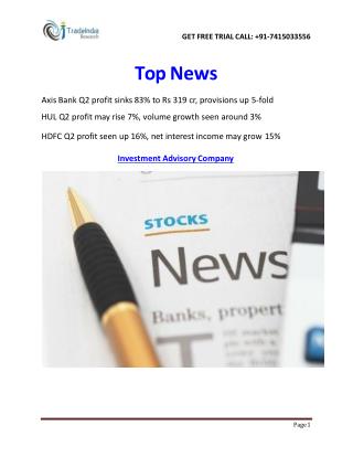 Stock Commodity Market News- TradeIndia Research